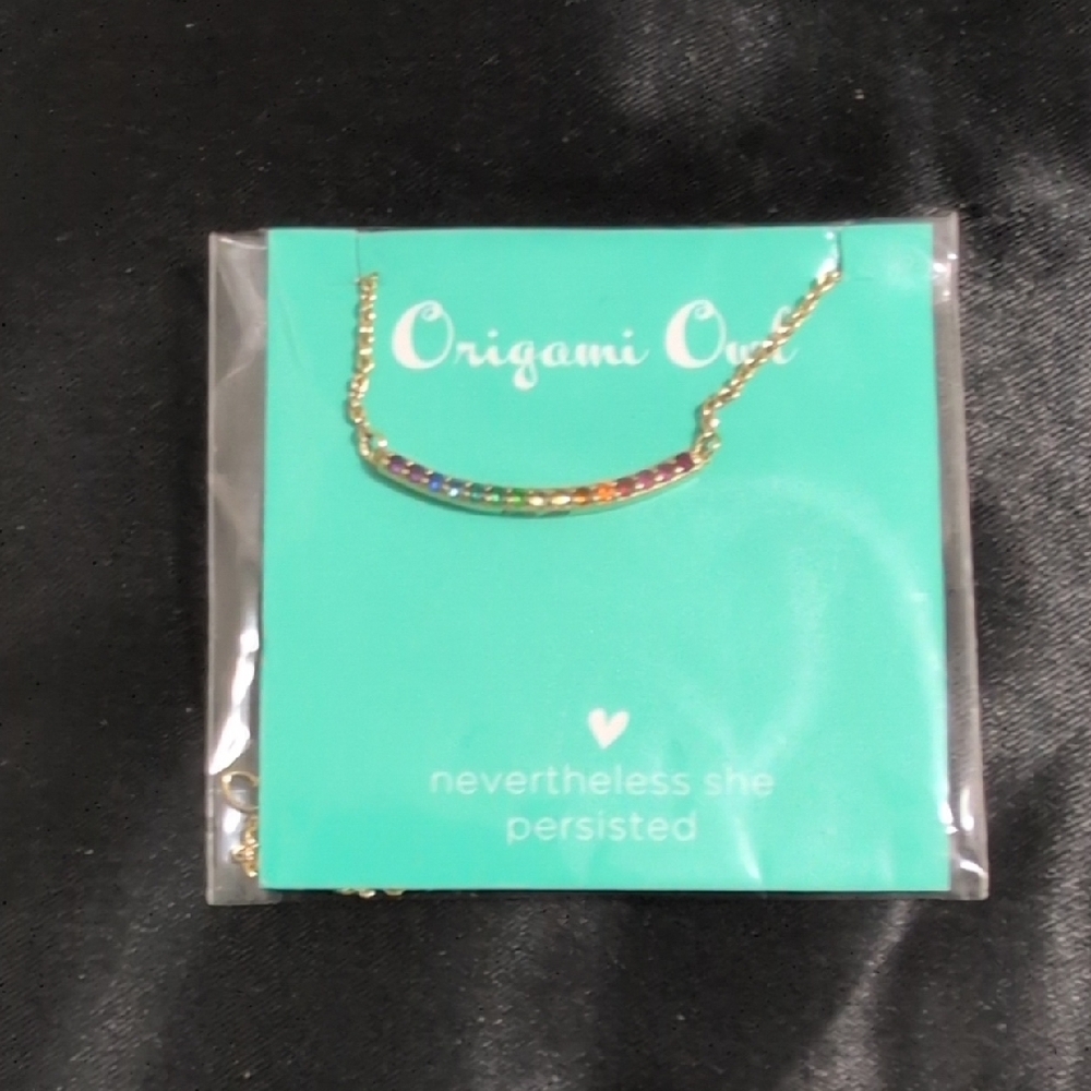 Origami Owl Rainbow Necklace